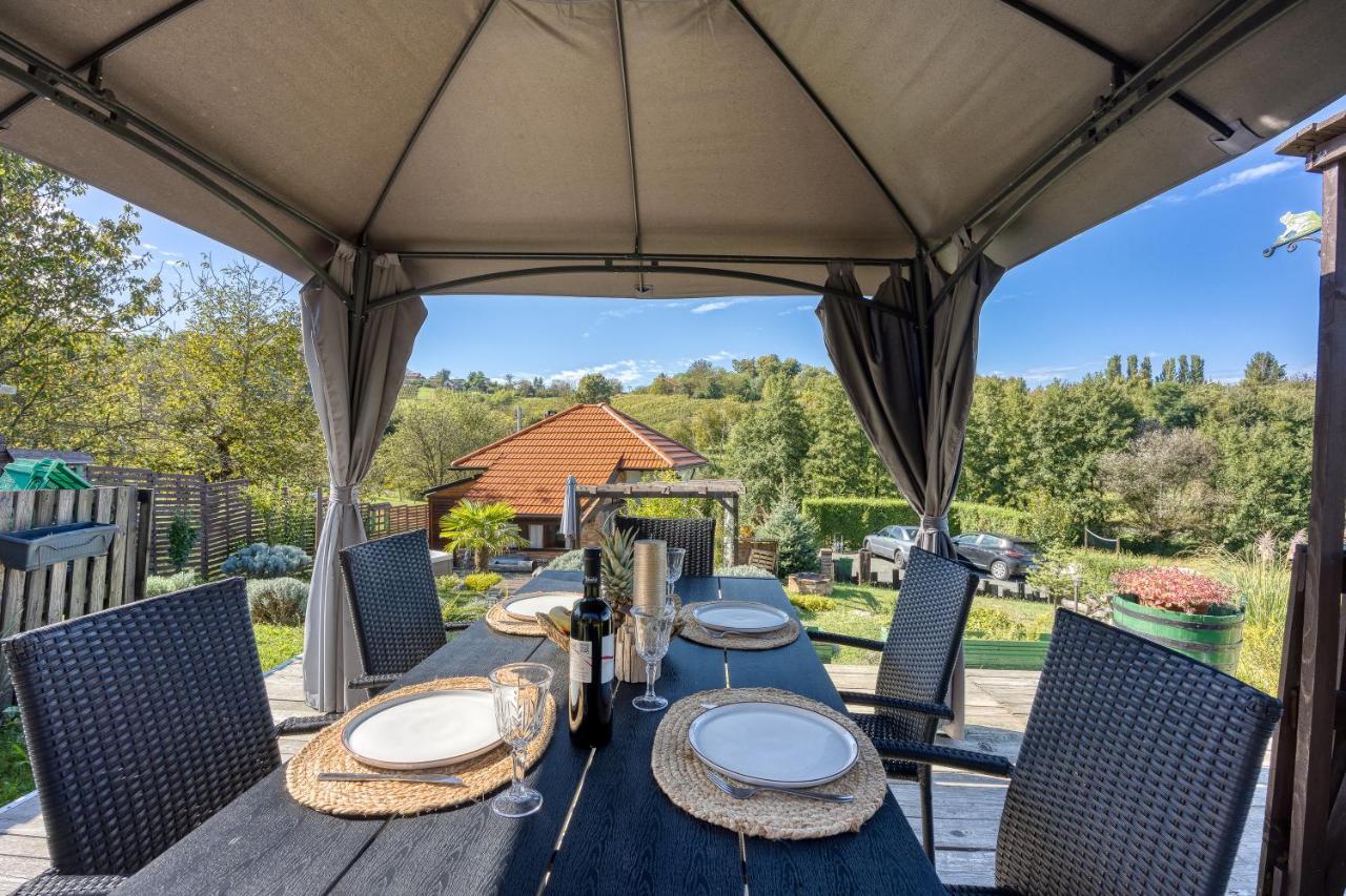 Romantic Haven With Hot Tub - Happy Rentals Beretinec Exterior foto